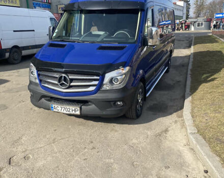 Мерседес Sprinter 2017 у Камінь-Каширський на Automoto.ua Синій Мерседес Sprinter, об'ємом двигуна 2.14 л та пробігом 340 тис. км за 29500 $, фото 17 на Automoto.ua