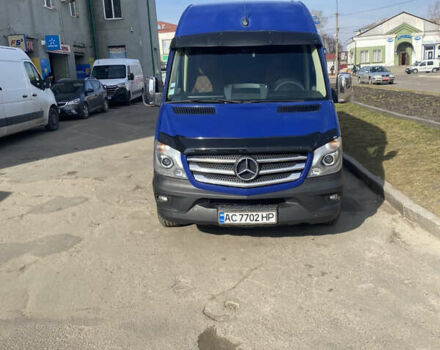 Мерседес Sprinter 2017 у Камінь-Каширський на Automoto.ua Синій Мерседес Sprinter, об'ємом двигуна 2.14 л та пробігом 340 тис. км за 29500 $, фото 18 на Automoto.ua