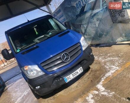 Синий Мерседес Sprinter, объемом двигателя 2.1 л и пробегом 340 тыс. км за 25500 $, фото 4 на Automoto.ua