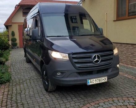 Синий Мерседес Sprinter, объемом двигателя 2.2 л и пробегом 221 тыс. км за 35000 $, фото 9 на Automoto.ua