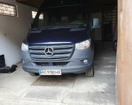 Синий Мерседес Sprinter, объемом двигателя 2.2 л и пробегом 221 тыс. км за 35000 $, фото 10 на Automoto.ua