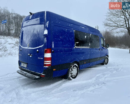 Синий Мерседес Sprinter, объемом двигателя 2.14 л и пробегом 465 тыс. км за 23900 $, фото 7 на Automoto.ua