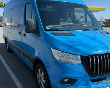 Синий Мерседес Sprinter, объемом двигателя 2.14 л и пробегом 205 тыс. км за 38900 $, фото 6 на Automoto.ua