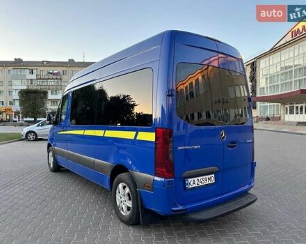Синий Мерседес Sprinter, объемом двигателя 2.14 л и пробегом 176 тыс. км за 26600 $, фото 6 на Automoto.ua