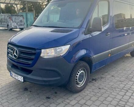 Синий Мерседес Sprinter, объемом двигателя 2.14 л и пробегом 232 тыс. км за 45000 $, фото 4 на Automoto.ua