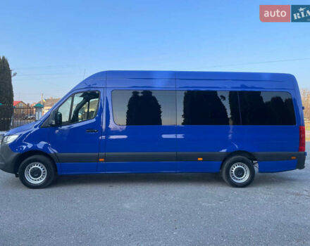 Синий Мерседес Sprinter, объемом двигателя 2.14 л и пробегом 257 тыс. км за 33300 $, фото 2 на Automoto.ua