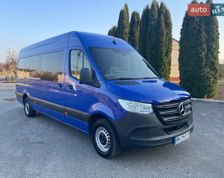 Синий Мерседес Sprinter, объемом двигателя 2.14 л и пробегом 257 тыс. км за 33300 $, фото 7 на Automoto.ua