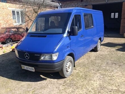 Синий Мерседес Sprinter, объемом двигателя 2.9 л и пробегом 6 тыс. км за 6200 $, фото 1 на Automoto.ua