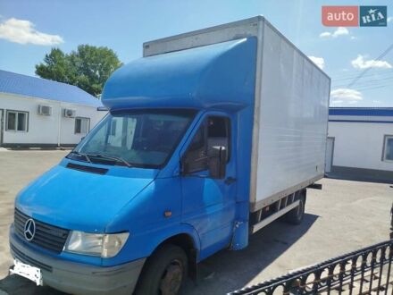 Синий Мерседес Sprinter, объемом двигателя 2.87 л и пробегом 931 тыс. км за 6900 $, фото 1 на Automoto.ua