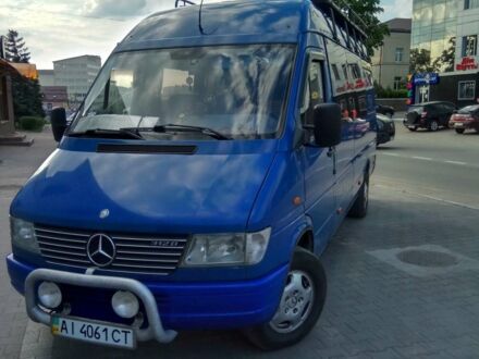 Синий Мерседес Sprinter, объемом двигателя 2.9 л и пробегом 100 тыс. км за 10000 $, фото 1 на Automoto.ua
