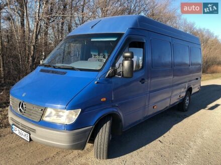 Синий Мерседес Sprinter, объемом двигателя 2.87 л и пробегом 700 тыс. км за 4800 $, фото 1 на Automoto.ua