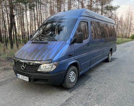 Синий Мерседес Sprinter, объемом двигателя 2.9 л и пробегом 190 тыс. км за 6800 $, фото 1 на Automoto.ua