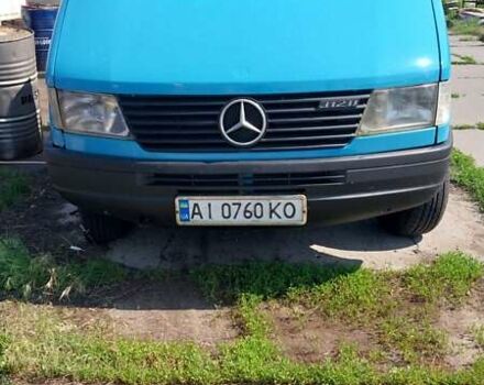 Синий Мерседес Sprinter, объемом двигателя 2.9 л и пробегом 435 тыс. км за 14800 $, фото 1 на Automoto.ua