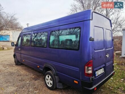 Синий Мерседес Sprinter, объемом двигателя 2.9 л и пробегом 999 тыс. км за 8000 $, фото 1 на Automoto.ua