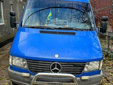 Синій Мерседес Sprinter, об'ємом двигуна 2.9 л та пробігом 220 тис. км за 12000 $, фото 1 на Automoto.ua