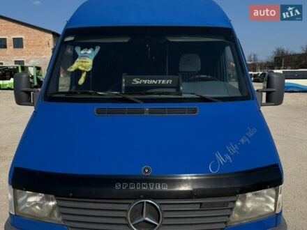 Синий Мерседес Sprinter, объемом двигателя 2.87 л и пробегом 106 тыс. км за 8600 $, фото 1 на Automoto.ua