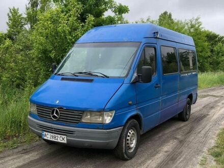 Синій Мерседес Sprinter, об'ємом двигуна 2.87 л та пробігом 325 тис. км за 2550 $, фото 1 на Automoto.ua
