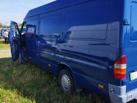Мерседес Sprinter 1999 у Турке на Automoto.ua Синій Мерседес Sprinter, об'ємом двигуна 2.9 л та пробігом 598 тис. км за 7600 $, фото 1 на Automoto.ua