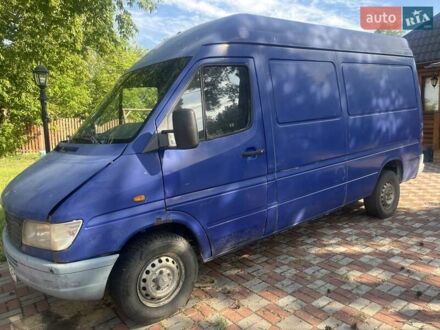 Мерседес Sprinter 1999 в Черкассах на Automoto.ua Синий Мерседес Sprinter, объемом двигателя 2.9 л и пробегом 700 тыс. км за 2800 $, фото 1 на Automoto.ua