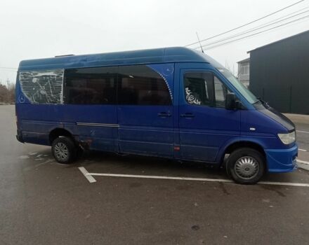 Синий Мерседес Sprinter, объемом двигателя 2.9 л и пробегом 400 тыс. км за 6299 $, фото 1 на Automoto.ua