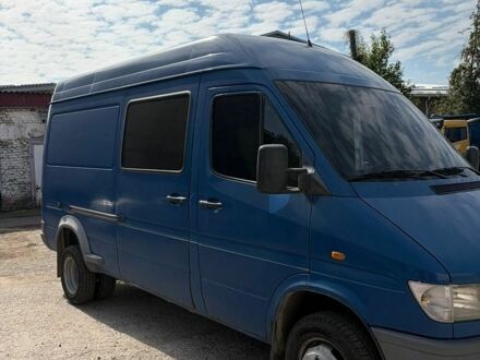 Синій Мерседес Sprinter, об'ємом двигуна 2.87 л та пробігом 444 тис. км за 9000 $, фото 1 на Automoto.ua