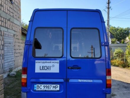 Синій Мерседес Sprinter, об'ємом двигуна 2.9 л та пробігом 399 тис. км за 14500 $, фото 1 на Automoto.ua