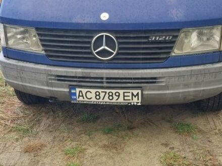 Синій Мерседес Sprinter, об'ємом двигуна 2.9 л та пробігом 352 тис. км за 10800 $, фото 1 на Automoto.ua