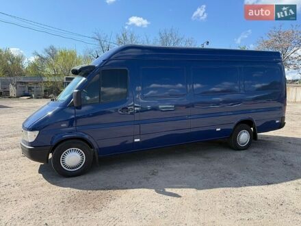 Синій Мерседес Sprinter, об'ємом двигуна 2.9 л та пробігом 718 тис. км за 11600 $, фото 1 на Automoto.ua