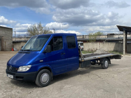Синий Мерседес Sprinter, объемом двигателя 2.69 л и пробегом 340 тыс. км за 13000 $, фото 1 на Automoto.ua