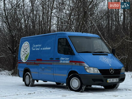 Синий Мерседес Sprinter, объемом двигателя 2.15 л и пробегом 314 тыс. км за 7200 $, фото 1 на Automoto.ua