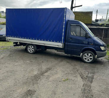 Синий Мерседес Sprinter, объемом двигателя 2.85 л и пробегом 1000 тыс. км за 10000 $, фото 1 на Automoto.ua