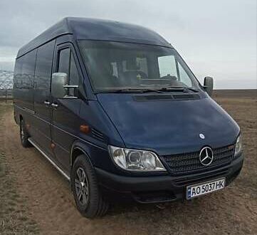 Мерседес Sprinter 2001 в Раздельной на Automoto.ua Синий Мерседес Sprinter, объемом двигателя 2.2 л и пробегом 9 тыс. км за 9600 $, фото 1 на Automoto.ua