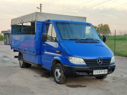 Мерседес Sprinter 2001 в Тараще на Automoto.ua Синий Мерседес Sprinter, объемом двигателя 2.3 л и пробегом 1 тыс. км за 7999 $, фото 1 на Automoto.ua