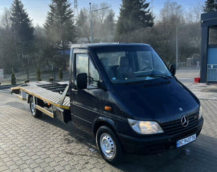 Синий Мерседес Sprinter, объемом двигателя 2.69 л и пробегом 388 тыс. км за 11300 $, фото 1 на Automoto.ua