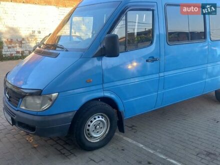Мерседес Sprinter 2002 у Чернівцях на Automoto.ua Синій Мерседес Sprinter, об'ємом двигуна 2.2 л та пробігом 560 тис. км за 6850 $, фото 1 на Automoto.ua