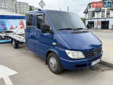 Синий Мерседес Sprinter, объемом двигателя 2.69 л и пробегом 300 тыс. км за 12300 $, фото 1 на Automoto.ua