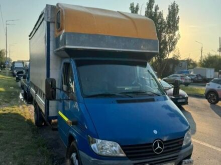 Синий Мерседес Sprinter, объемом двигателя 2.7 л и пробегом 590 тыс. км за 11500 $, фото 1 на Automoto.ua