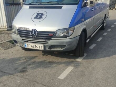 Синий Мерседес Sprinter, объемом двигателя 2.2 л и пробегом 500 тыс. км за 10900 $, фото 1 на Automoto.ua