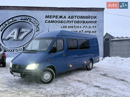 Синий Мерседес Sprinter, объемом двигателя 2.69 л и пробегом 480 тыс. км за 8000 $, фото 1 на Automoto.ua
