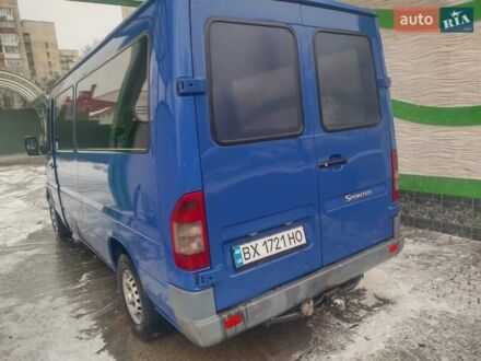 Синий Мерседес Sprinter, объемом двигателя 2.2 л и пробегом 555 тыс. км за 6300 $, фото 1 на Automoto.ua