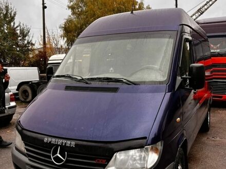 Синий Мерседес Sprinter, объемом двигателя 2.2 л и пробегом 467 тыс. км за 8299 $, фото 1 на Automoto.ua