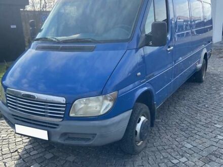 Синій Мерседес Sprinter, об'ємом двигуна 2.7 л та пробігом 456 тис. км за 10700 $, фото 1 на Automoto.ua