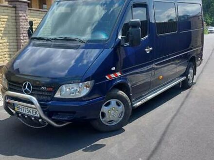 Синій Мерседес Sprinter, об'ємом двигуна 2.7 л та пробігом 480 тис. км за 11999 $, фото 1 на Automoto.ua