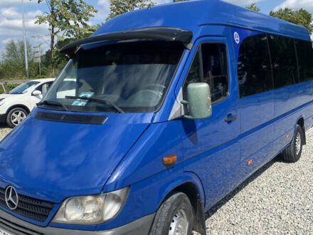 Мерседес Sprinter 2003 в Надворной на Automoto.ua Синий Мерседес Sprinter, объемом двигателя 2.1 л и пробегом 555 тыс. км за 10400 $, фото 1 на Automoto.ua