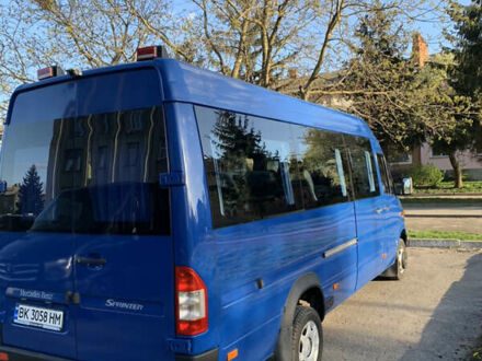 Синий Мерседес Sprinter, объемом двигателя 2.15 л и пробегом 162 тыс. км за 18700 $, фото 1 на Automoto.ua