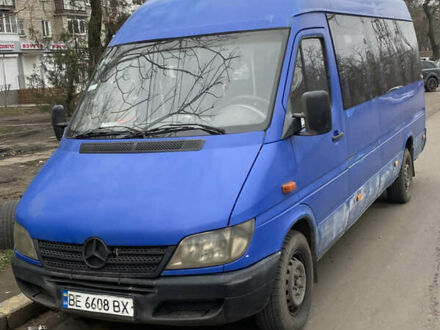Мерседес Sprinter 2003 в Николаеве на Automoto.ua Синий Мерседес Sprinter, объемом двигателя 2.15 л и пробегом 600 тыс. км за 5000 $, фото 1 на Automoto.ua