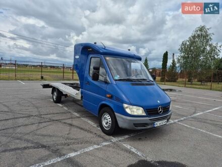 Синій Мерседес Sprinter, об'ємом двигуна 2.69 л та пробігом 436 тис. км за 15500 $, фото 1 на Automoto.ua
