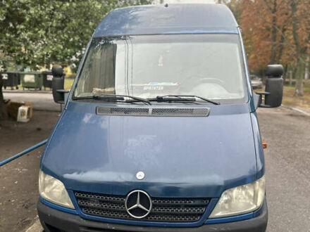 Синій Мерседес Sprinter, об'ємом двигуна 2.15 л та пробігом 220 тис. км за 6900 $, фото 1 на Automoto.ua