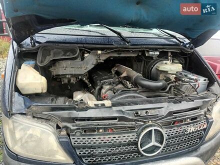 Мерседес Sprinter 2004 в Калуше на Automoto.ua Синий Мерседес Sprinter, объемом двигателя 2.7 л и пробегом 2 тыс. км за 8000 $, фото 1 на Automoto.ua