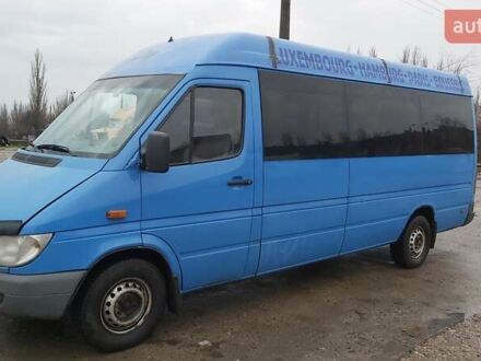 Синий Мерседес Sprinter, объемом двигателя 2.15 л и пробегом 55 тыс. км за 7000 $, фото 1 на Automoto.ua